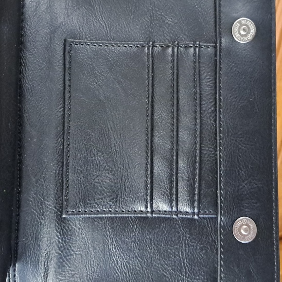 Artisan Blue Crossbody Bag with Sunflower Design - Picture 12 of 13